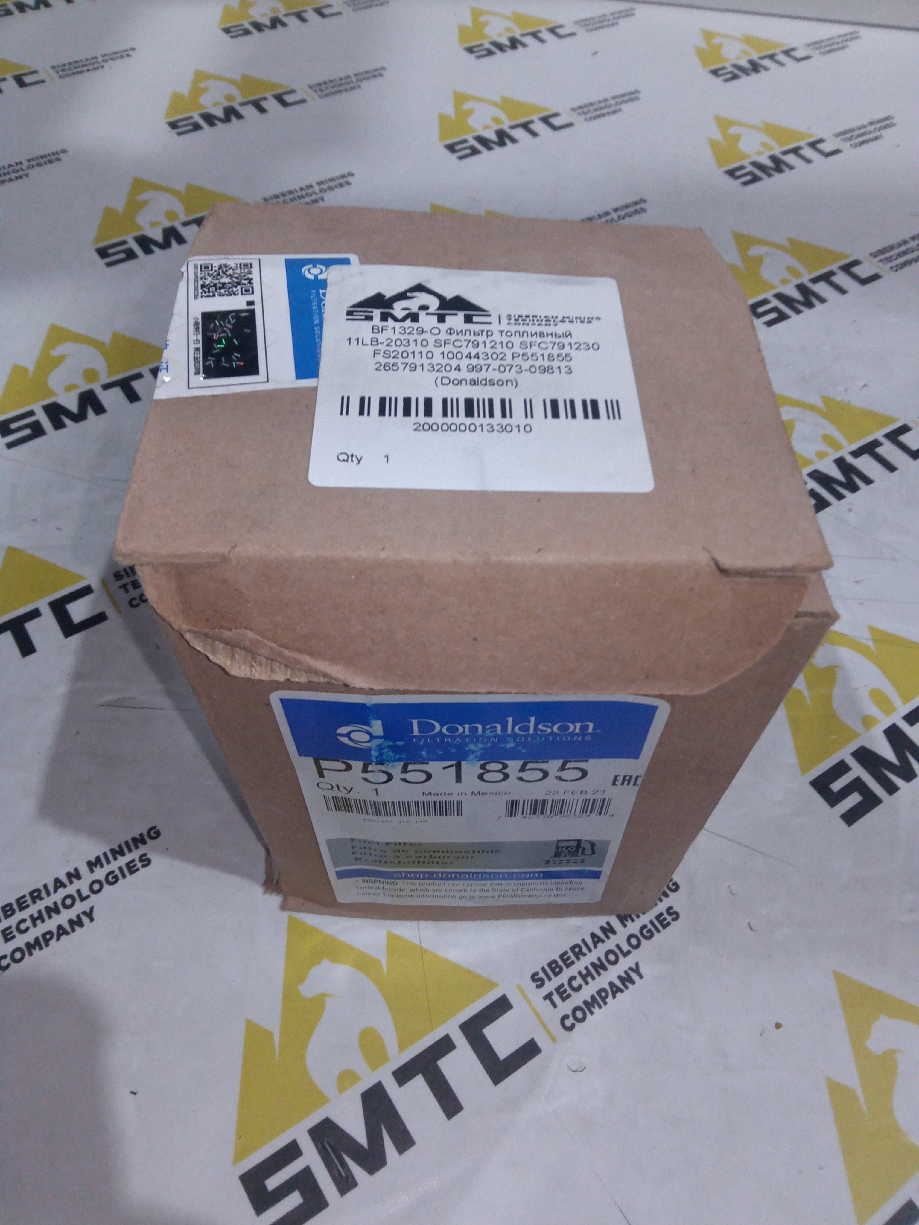 BF1329-O Фильтр топливный 11LB-20310 SFC791210 SFC791230 FS20110 10044302 P551855 2657913204 997-073-09813 11NA-72011