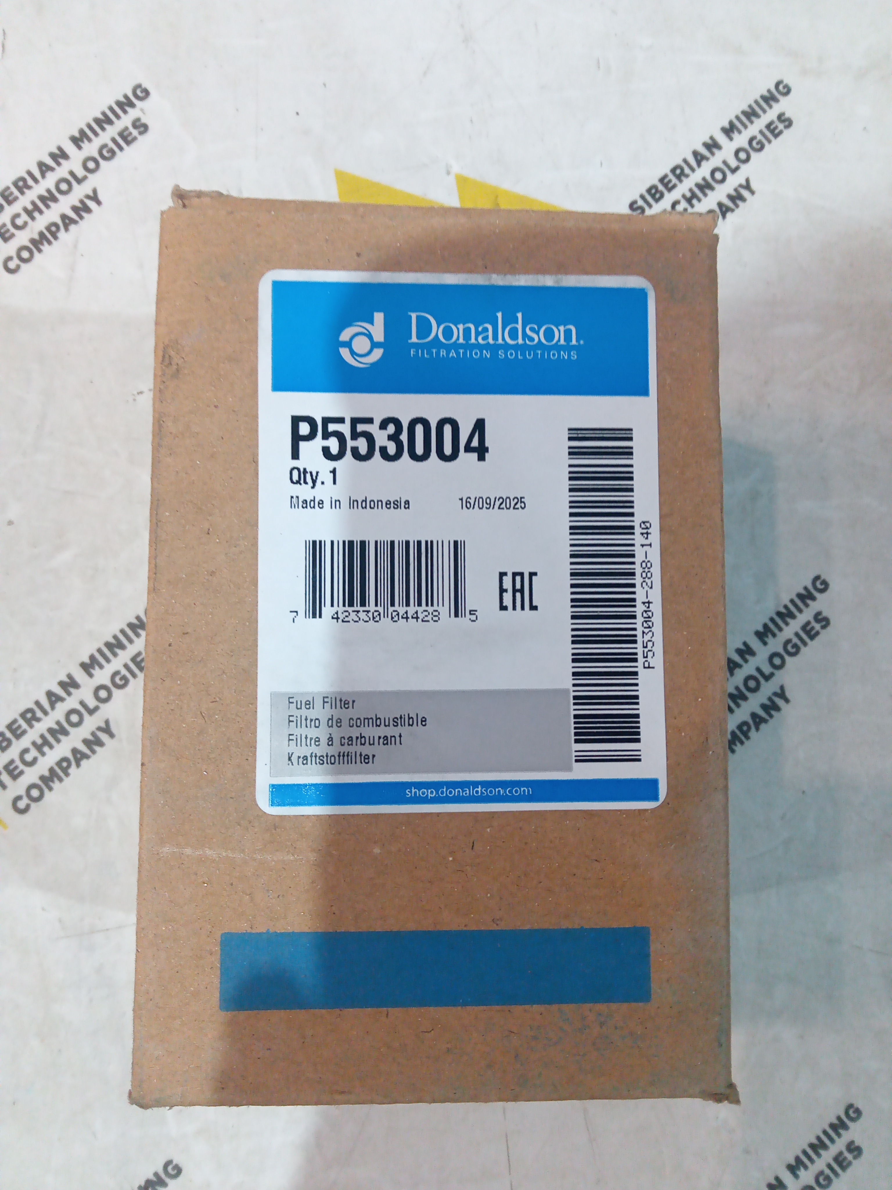 FC5704 Фильтр топливный P553004 FF5074 CX0708 0814662 1081227 FC6203 01181917